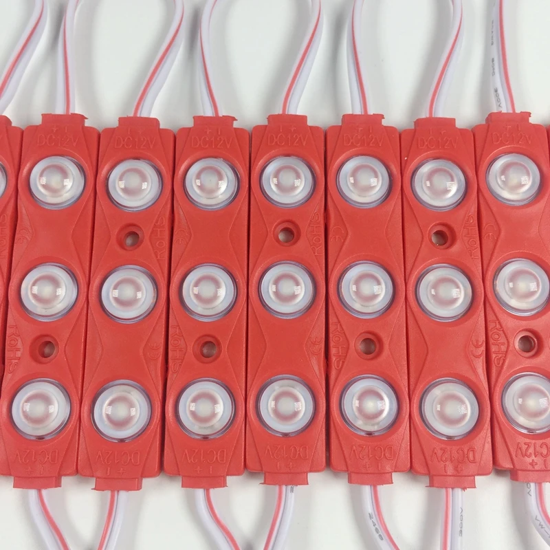 US $1.020.00 2835 injection LED Module with 160 degree lensDC12V 15W advertising light lampWaterproof IP65 LED Sign for Billborad