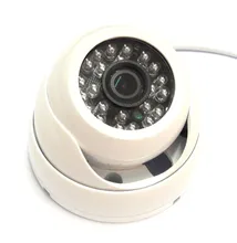 HD 1/3″ 1000TVL IR Color CCTV Outdoor Security CMOS Waterproof Dome Camera 24 IR LEDs Night vision