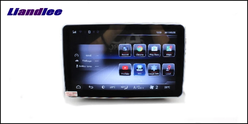 Cheap For Mercedes Benz MB GL Class X166 2011~2016 CarPlay Adapter Liandlee Car Multimedia Player NAVI Radio GPS Navigation 8