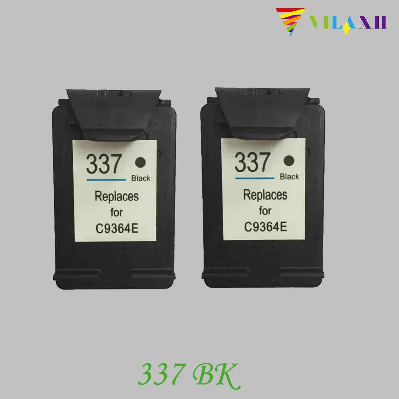 vilaxh 337 Compatible Ink Cartridge Replacement for HP 337 For Photosmart C4180 C4190 2575 D5160