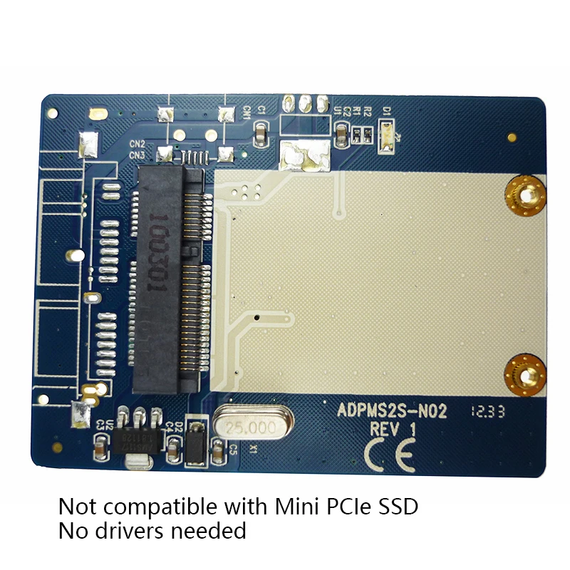 1," ZIF/LIF CE HDD жесткий диск SSD адаптер mSATA конвертер
