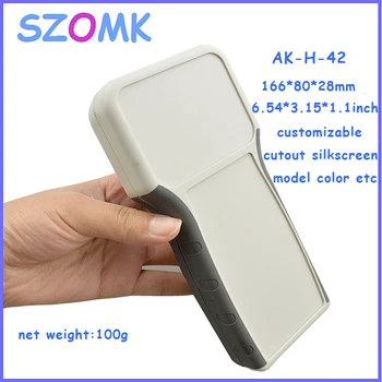 

4 pieces, top sales plastic handheld enclosure 166*80*28mm plastic junction box, electronics enclosure control boxes