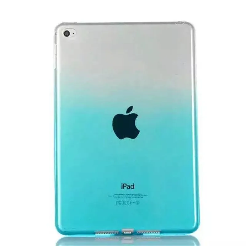 Moda Colorful Silicon Tpu Transparente Capa Case Para Ipad Pro 9 7
