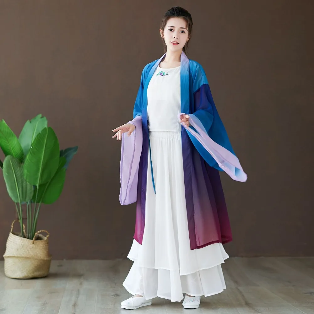 LZJN Chinese Traditional Clothing Ancient Princess Clothing National Hanfu Outfit Stage Dress Folk Dance Costume Women Hanfu (33)