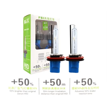 

SKYJOYCE Super Bright AC 35W 55W Xenon H1 H3 9005 9006 H11 H7 HID Xenon Bulb D2H Projector Bulb 5500K White Car Headlight Bulb