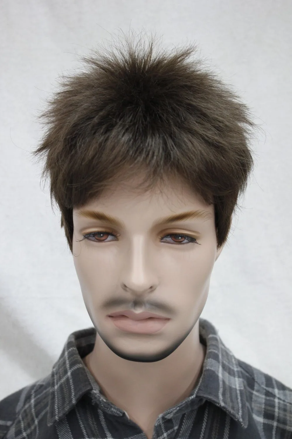Handsome Light Chestnut Brown Short Men S Nature Daily Wig Hot