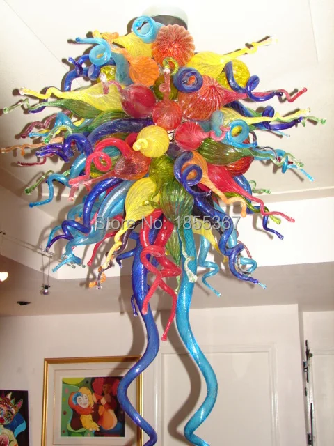 

Free Shipping Newest Design Modern Home Decorative Murano Glass Chandelier