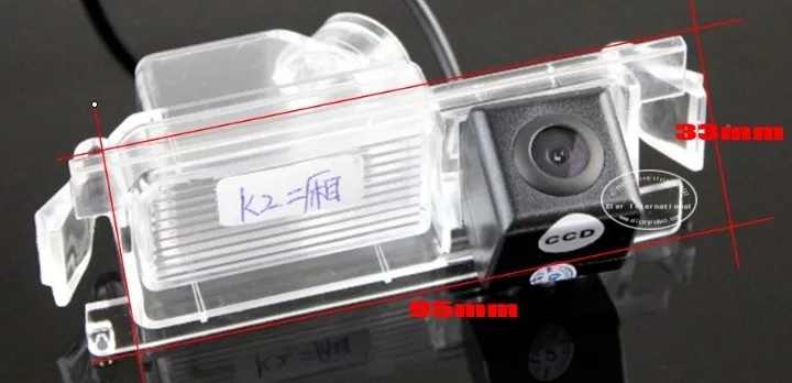 Liislee Автомобильная камера заднего вида для hyundai седан хенде верна/камера заднего вида/HD CCD RCA NTST PAL/свет номерного знака OEM