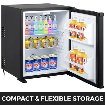 

40L Portable Absorption Fridge Refrigerator 12V Mini Cooler Mute Operation