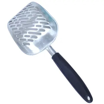 

Â Metal Cat Litter Large Hollow Aluminum Shovel Artifact Cat Dog Pet Stool Shit Shovel Pet Cleaning Shovel