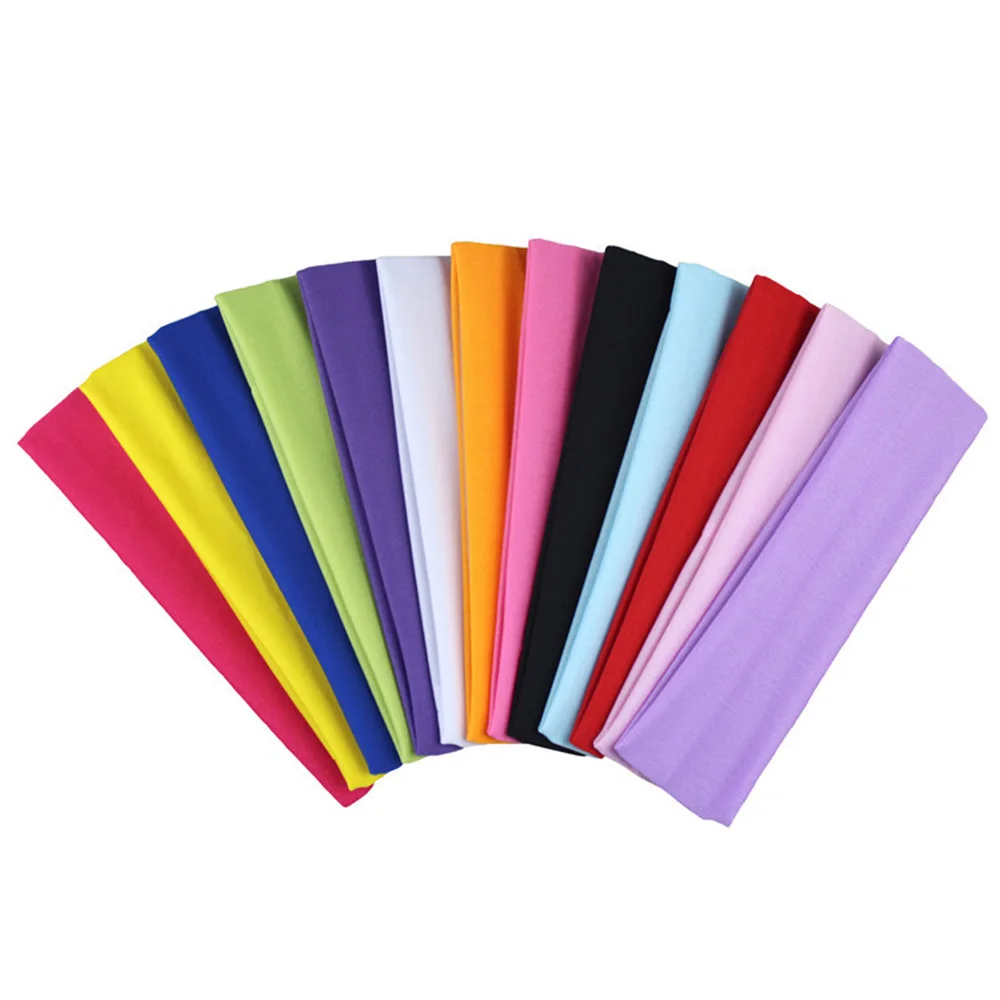 Unisex Fitness Sports Headbands Yoga Stretch Hair Bands for Women Men Girls Elasticated Sweatband Sweat Bands Dropshipping (16)