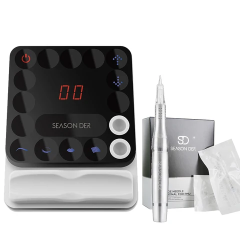 Semi-permanente da Composição da Sobrancelha do Tatuagem Máquina para Mts Sensível ao Toque Temporada Bordado Profissional Pen Microblading Make up Tela Der q7