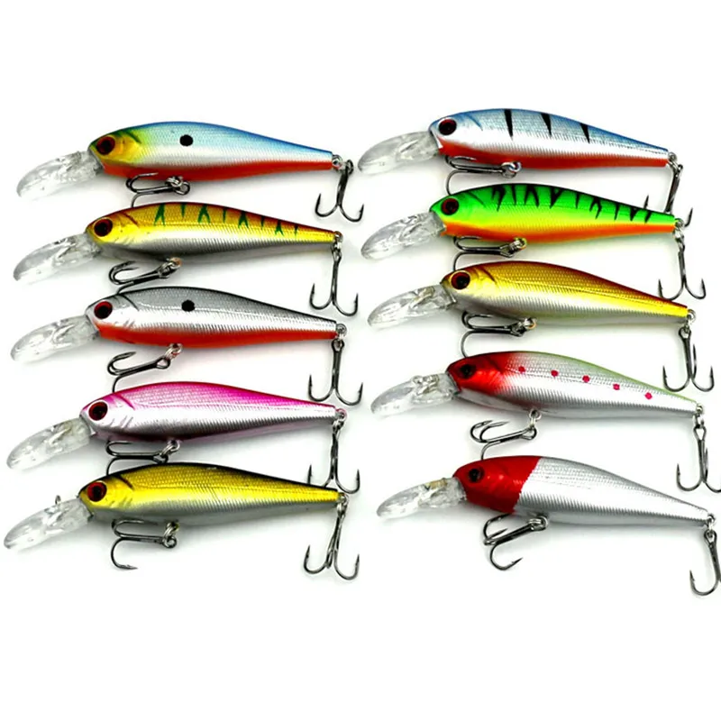 10.5CM 9.5G diving 0.5-1.5m Fishing Lure Deep swim hard bait fish artificial baits minnow fishing wobbler japan pesca Lures