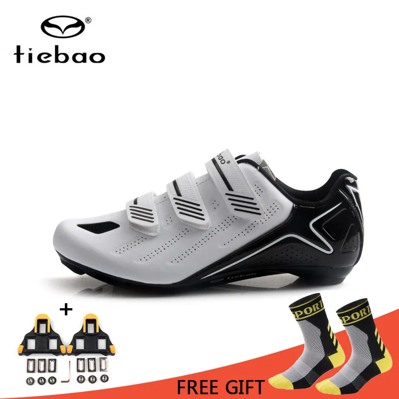 

Tiebao MTB Road Bike Shoes Professional Cycling Shoes Anti-Slip Breathable Self-Locking Bicycle Shoes Zapatillas Ciclismo