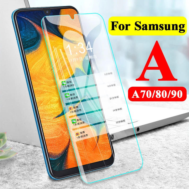 

Protective glass for samsung a70 screenprotector on galaxy a90 a80 tempered a 70 80 90 gelaksi 70a 90a protection samsong case