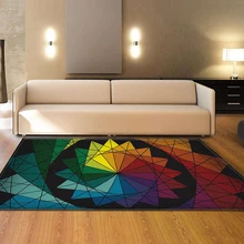 Красочные 3D ковры для гостиной, Противоскользящие коврики, ковры для детской спальни, прикроватные коврики, коврики для детской комнаты