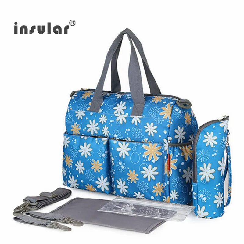 2017 NEW arrival Fashion Mother Bag Baby Nappy Bags Large Capacity Maternity Mummy Diaper Bag Cotton