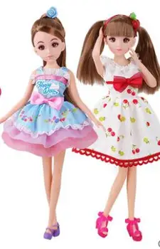 

25cm new arms and legs can bend New Style Movable Joint Body Fashion High Quality Girls Plastic Classic Toys Best Gift bjd doll