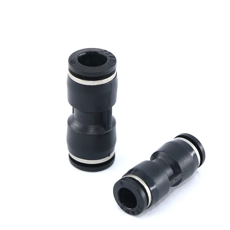 10 Pcs Air Pneumatic 12mm to Straight Push in Connectors Quick Fittings | Обустройство дома
