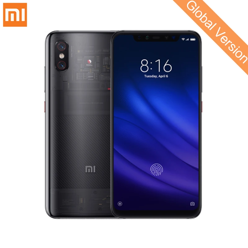 

Global Version Xiaomi Mi 8 Pro 8GB 128GB Mobile Phone Snapdragon 845 Octa Core 2248 x 1080 FHD Dual-frequency GPS AI Dual Camera