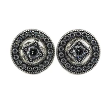 Подлинное серебро 925 пробы-ювелирные изделия серьги для женщин винтажные Allure серебряные серьги-гвоздики с прозрачными CZ серьги fandola