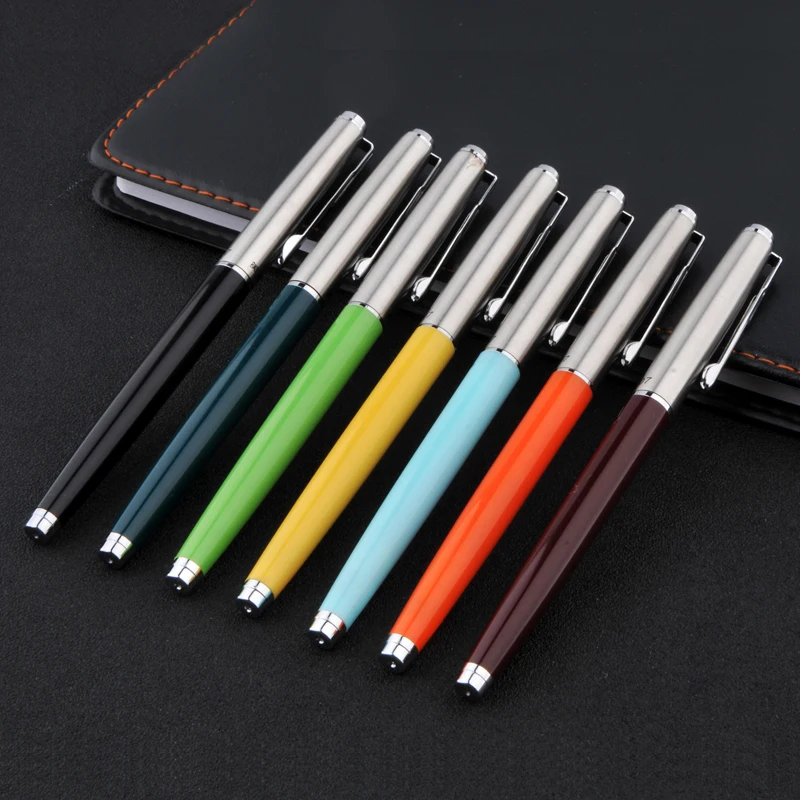 Wingsung 9007 модная и классическая авторучка с 0,5 мм перо из иридия высококачественные гладкие авторучки для студентов чернильные ручки