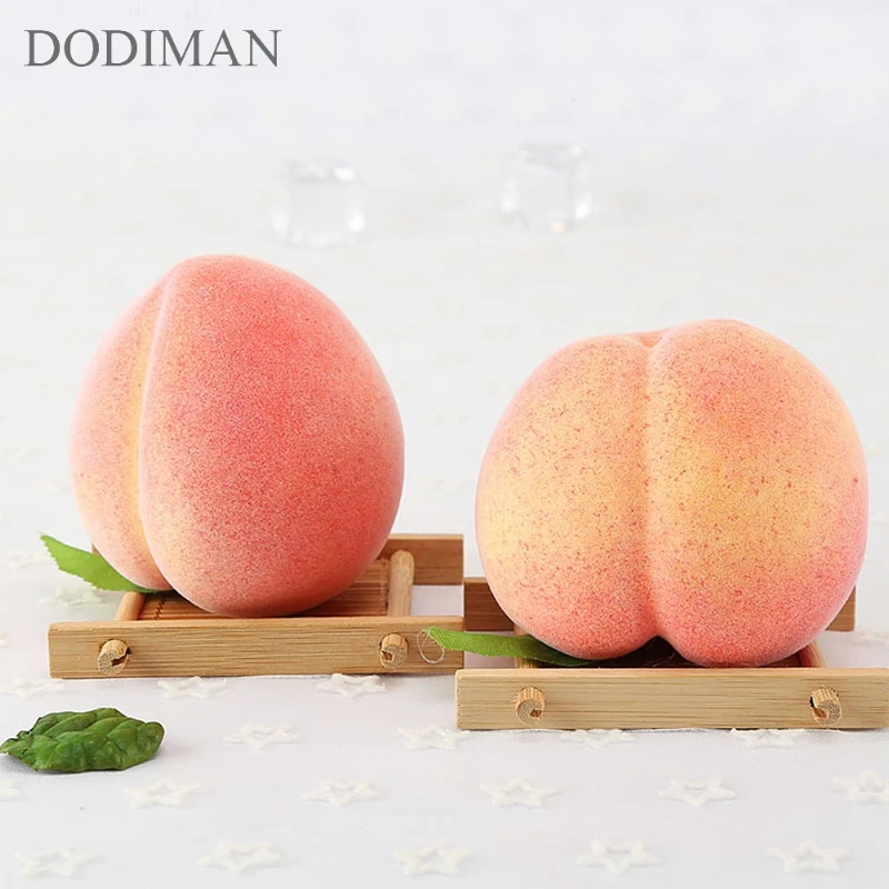 

Simulation fruit model foam Pointed peach Round peach ornaments home decoration photography props window display display