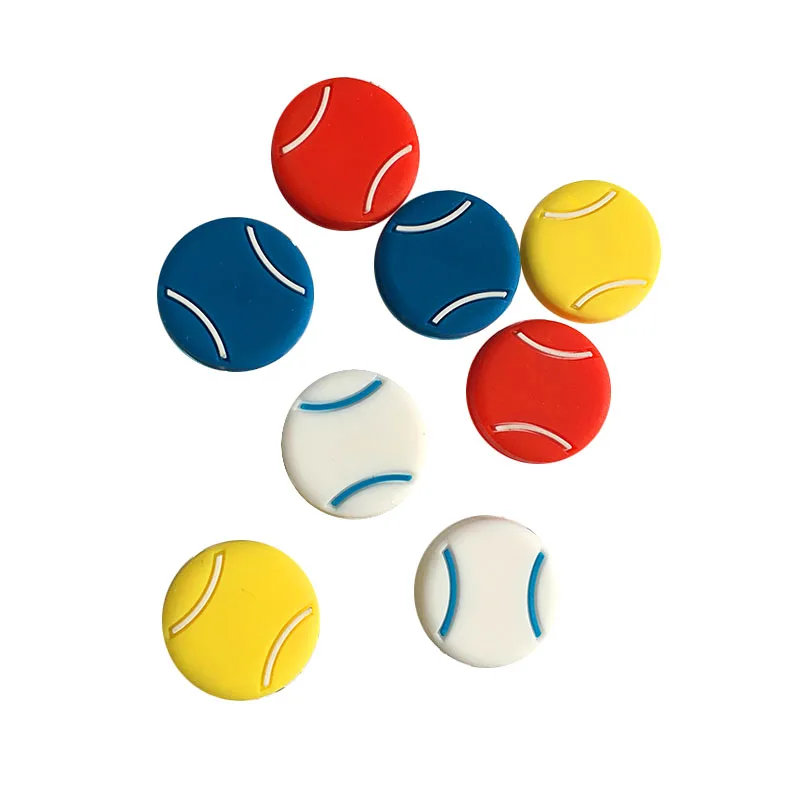 Free shipping(50pcs/lot) 4 colors Silicone tennis racket vibration dampeners,tennis racquet