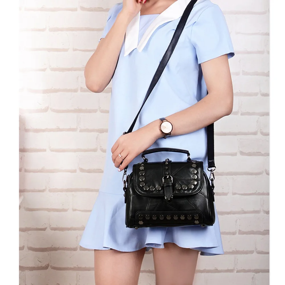“ Couro de Alta da Qualidade Luxo Messenger Bag
