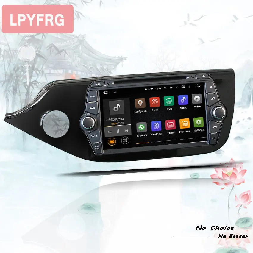 Perfect 3/4G SIM LTE Octa 8 Core Android 9.0 For Kia CEED 2013-2015 Car DVD Player GPS Navi Radio WIFI BT 4GB RAM 32G ROM Tape Recorder 1