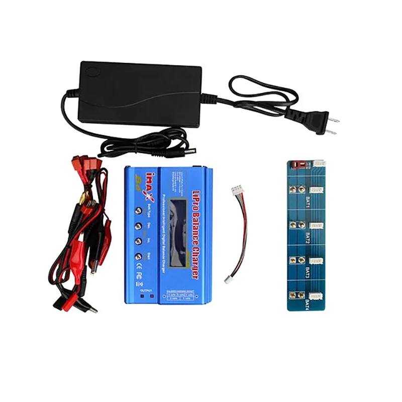 

4 Battery Parallel Charge Charging Plate Board with Imax B6 Charger for YUNEEC Q500 Quadcopter
