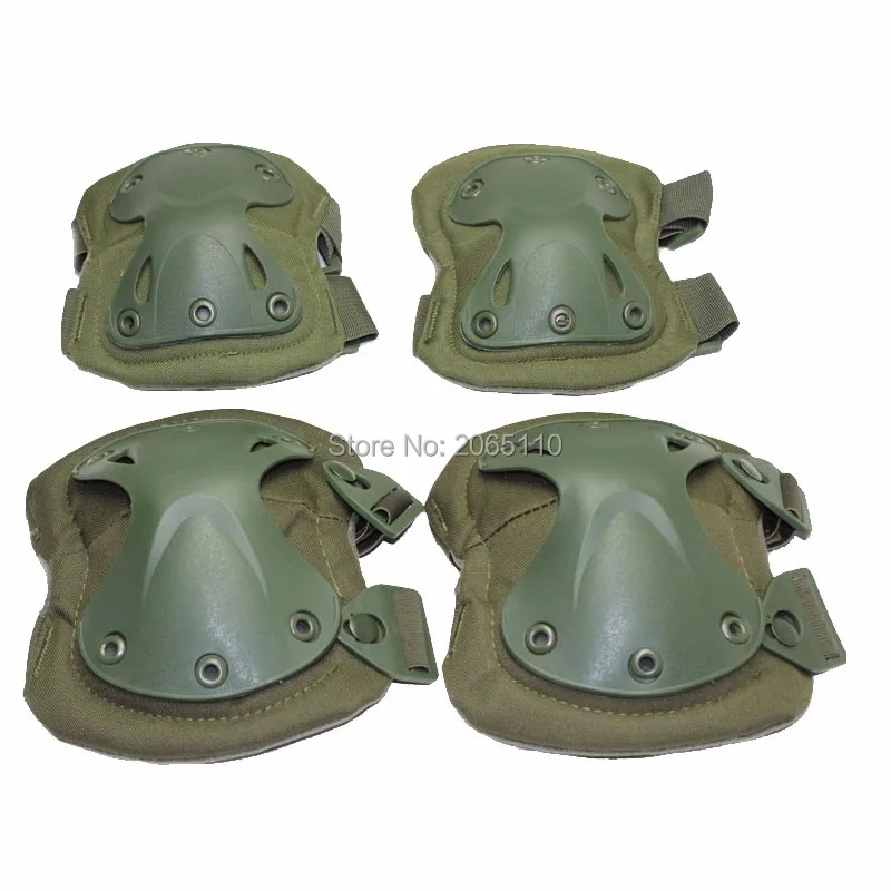 

Military Tactical paintball Protection Knee Pads & Elbow Pads Set Outdoor Sport Airsoft Combat Hunting Equipment