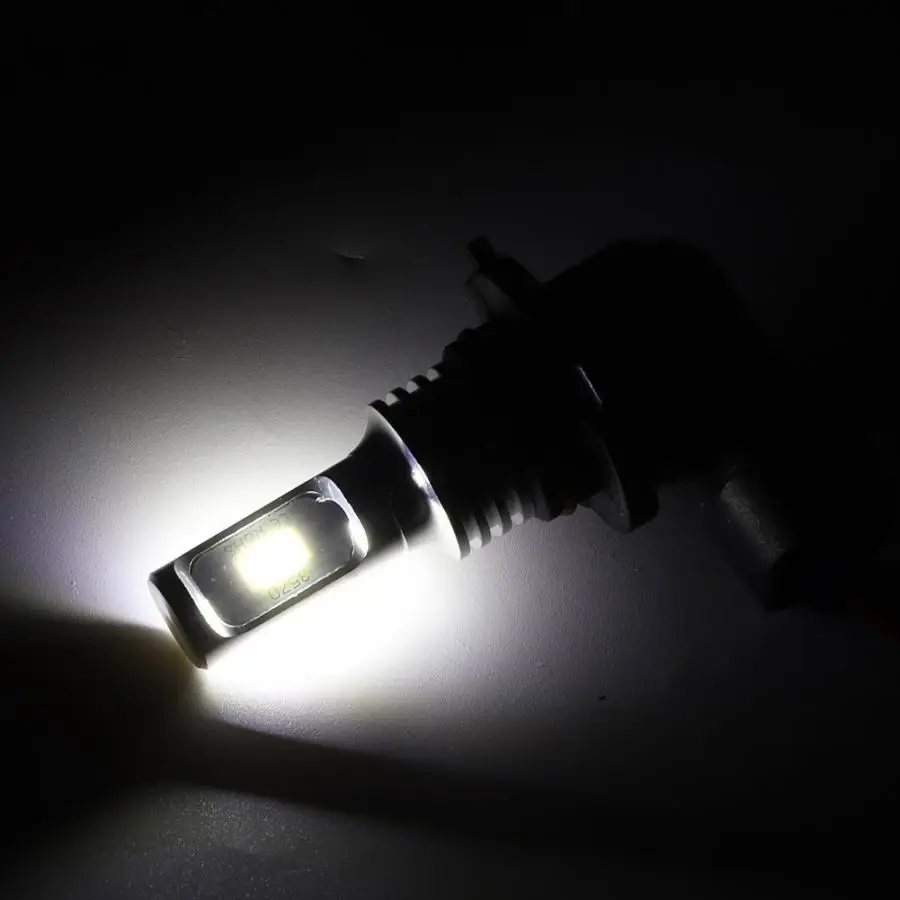 2Pcs 80W 3200LM 3000K 3570 Car LED Fog Light Bulb CSP-Chips Fog Lamp Bulbs H8/H11, H3, 9005/9006, H1, 881, H7, 880