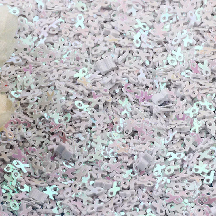 10 г пайетки розовая лента ПВХ свободные блестки для рукоделия швейных Конфетти украшения блестка для ногтей DIY аксессуары Lentejuelas - Цвет: Белый