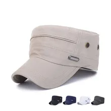 Высококачественные винтажные армейские Кепки из хлопка унисекс для мужчин и женщин Гладкая Кепка сплошной цвет Лето Осень весенний козырек кепки