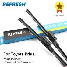 REFRESH Щетки стеклоочистителя для Toyota Prius Fit Hook Arms / кнопочные рычаги Модель Год с 1997 по год