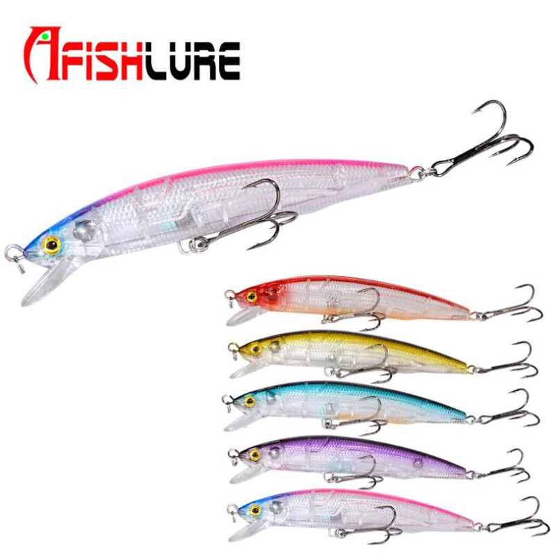 

123mm/16g Minnow Hard Bait Fishing Lures Sinking with Trebke Hooks Hard Lure Artificial Baits for Carp Fishing