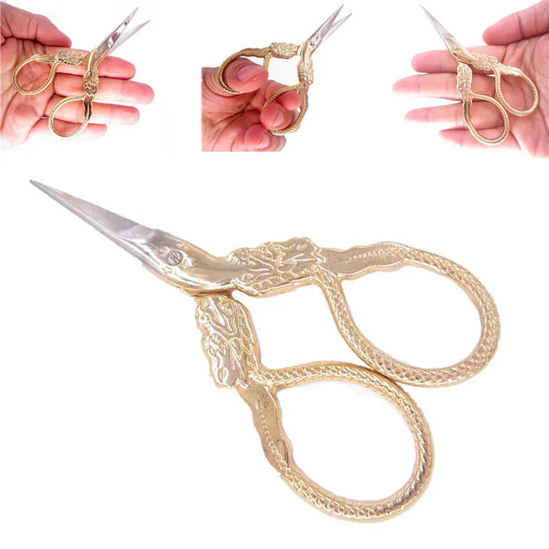 

Dragon cross stitch Trim Needlework fabric Thread shear Sewing Thrum Dressmake embroidary Tailor Yarn Cut Scissor Fancywork