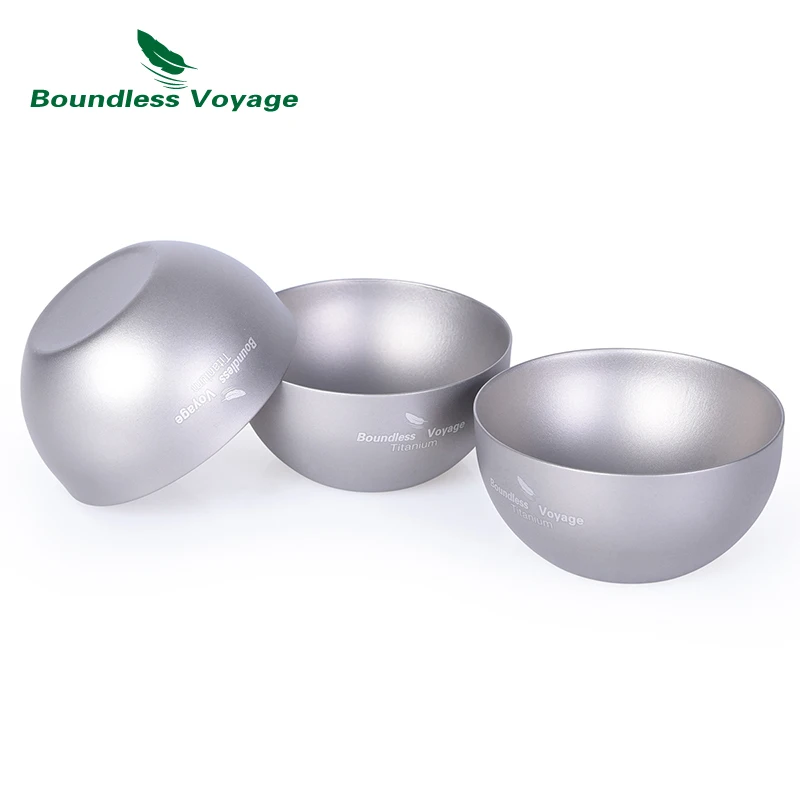 

Boundless Voyage Titanium Double-wall Sake Cup Mug Outdoor Camping Travel Picnic Wine Tea coffee Alcohol Whiskey Drinkware