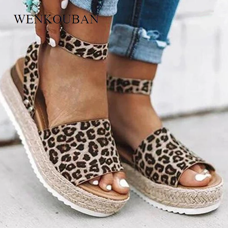 

Summer Sandals Women Wedges Shoes Casual Platform Sandals Ladies High Heels beach shoes Female sandales femme 2019 Plus Size