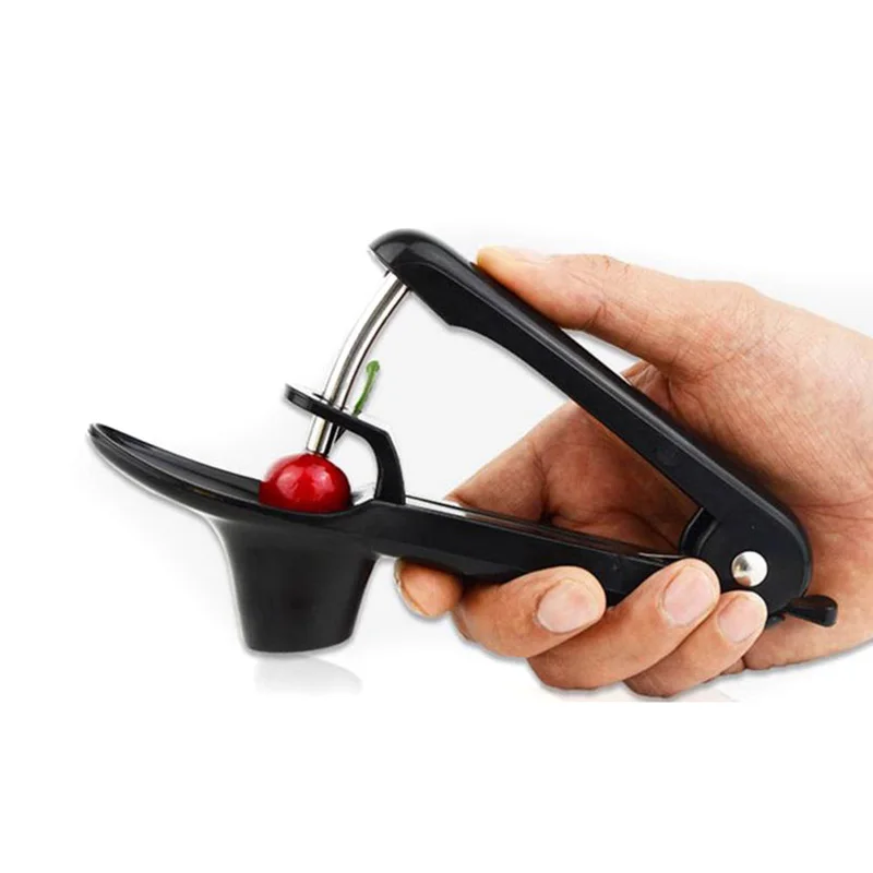 JX-LCLYL Handheld Cherry Olive Pitter Remover Corer Stone Seed Squeeze Grip Kitchen Tool