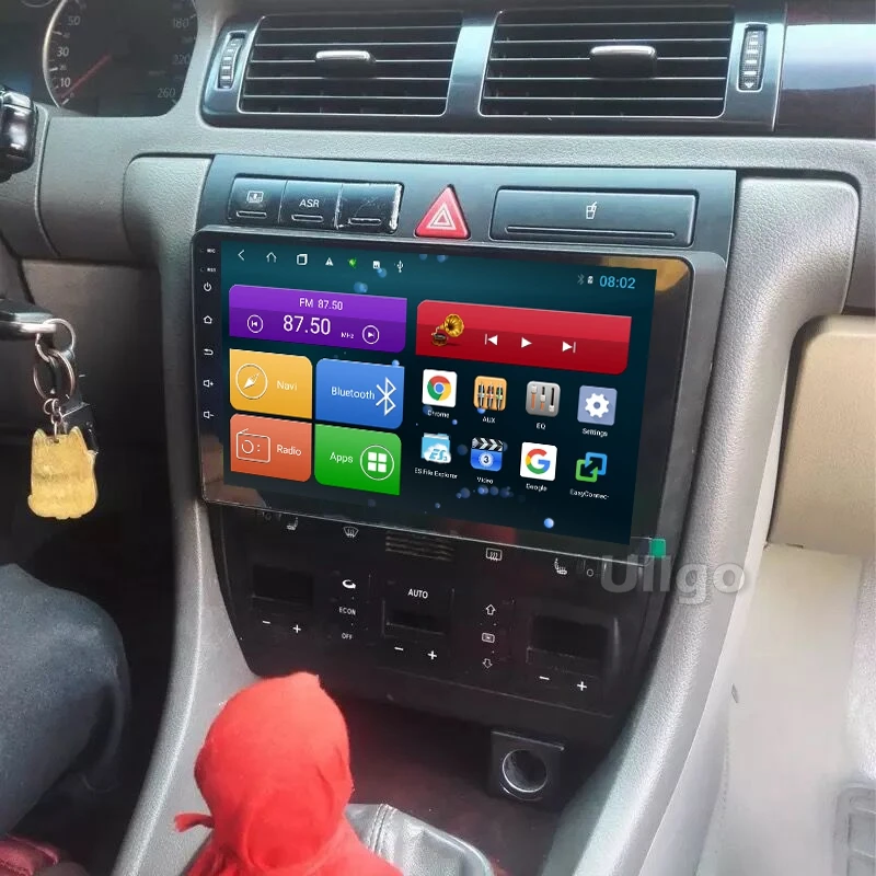 Perfect 9 inch 4G RAM+64G ROM Octa Core Android 8.1 Car Head Unit for Audi A6 S6 RS6 Allroad Autoradio GPS Central Multimedia Car Stereo 3
