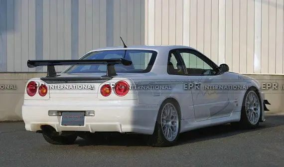 R34 GTR GTT MI Style Rear Spoiler(2)_1