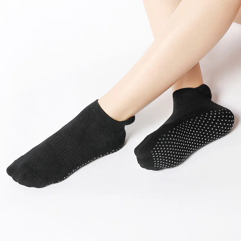 

Sock 39-43 High Quality Yoga Socks New Non-slip Dance Pilates Ballet Socks Fitness Sports Men Women Cotton