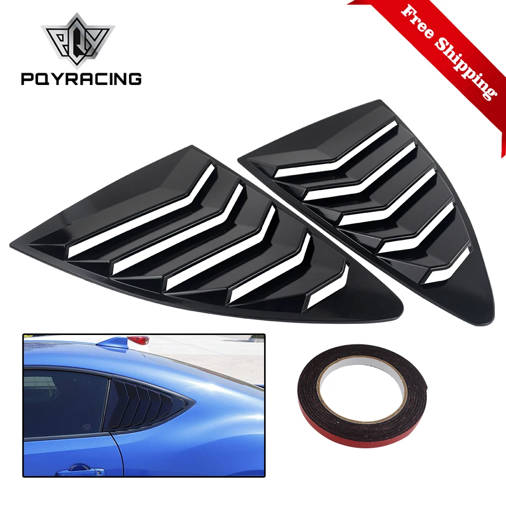 

Rear Quarter Window Louvers 2 pcs/set Spoiler Panel for Scion FRS for Subaru BRZ for Toyota 86 GT86 2013-2018 ABS Stickers