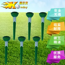 Retail High Quality Flogs Cartoon golf Tee Divot Tools Brand ABS Golf Pommel Tees Golf Practice Accessory