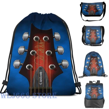

Funny graphic print shoulder Bags women GUITAR HEADSTOCK ART - PRS CUSTOM Single shoulder backpack travel for men Gym Bag