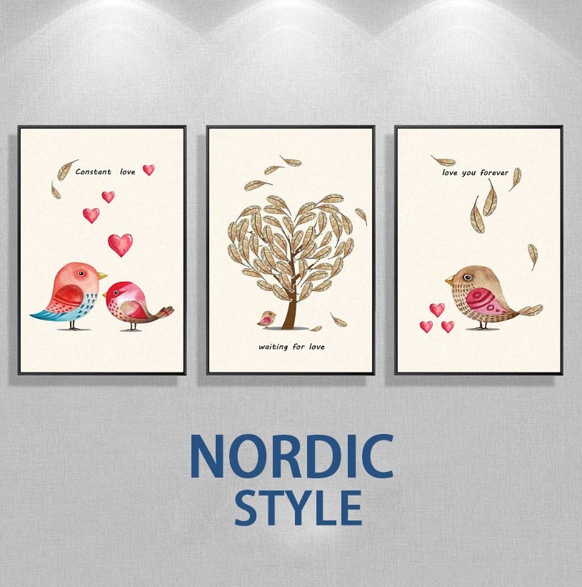 nordic style canvas paintings