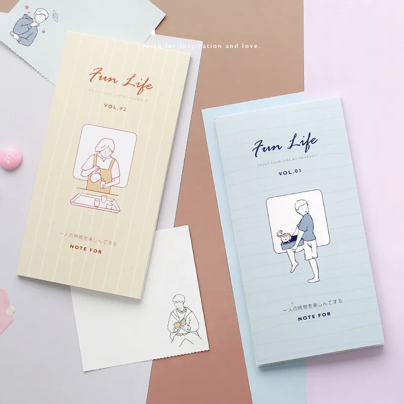 Helpro 24 листа Липкие заметки Kawaii различных дизайнов этикетка блокнот Блокнот Книга