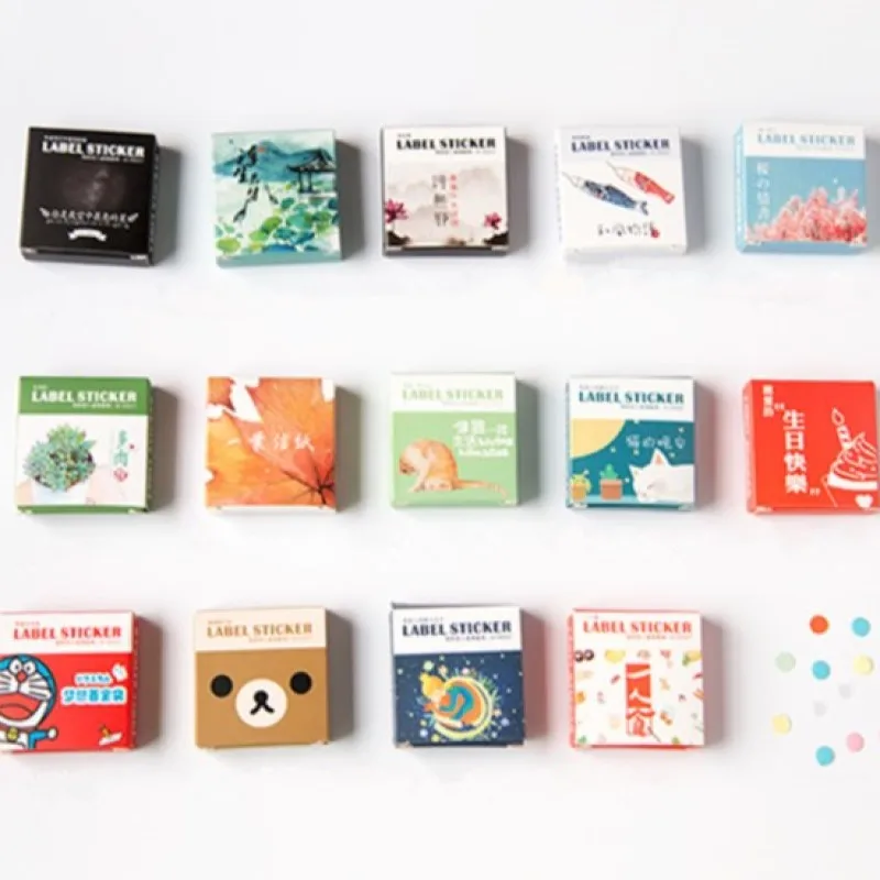 40 шт. декоративные бумажные наклейки для дневника 16 рисунков|sticker set|memo stickerssticker